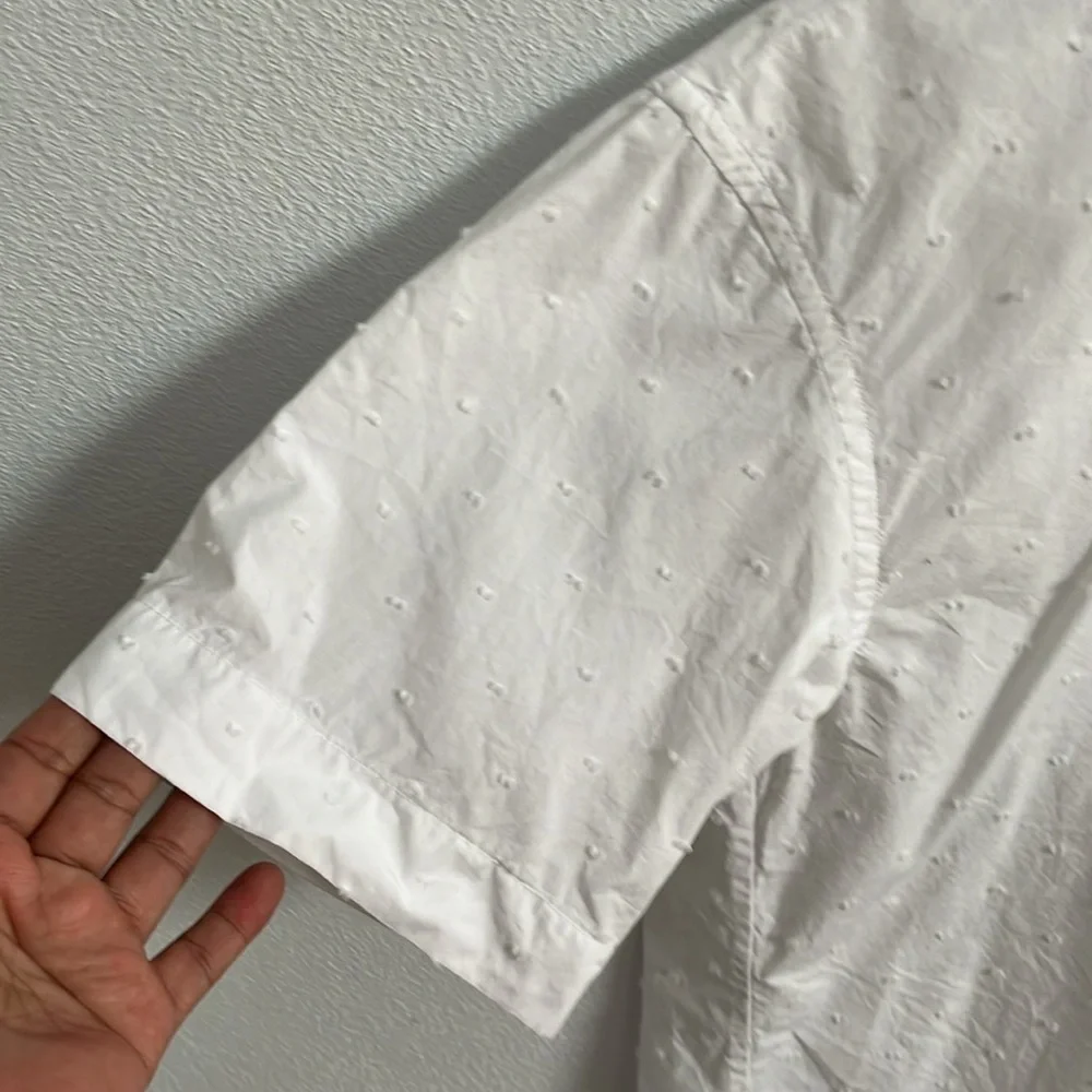 Uniqlo Short Sleeve Button Back top - Picture 2 of 7